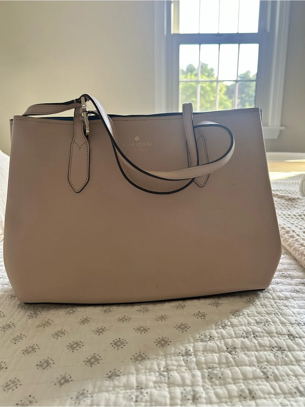 kate spade Pale Pink Leather Tote